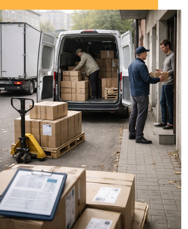 Доставка грузов от двери до двери с таможней от 46157 руб.