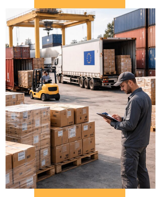 Доставка грузов из Европы от 12308 р., логистика СетСервис-Нжр