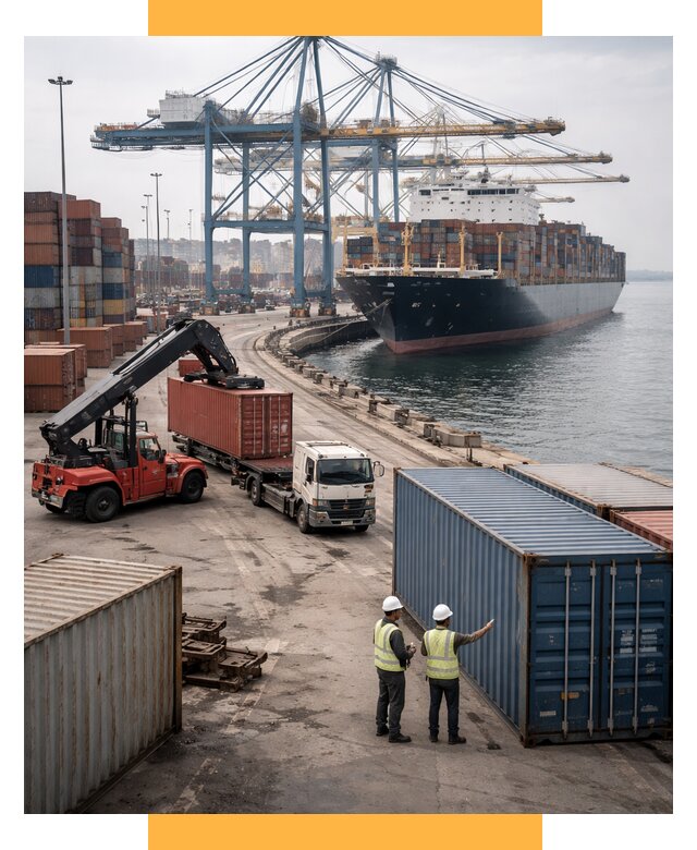 Морские перевозки из Европы от 61542 р. за контейнер | СетСервис-Нжр