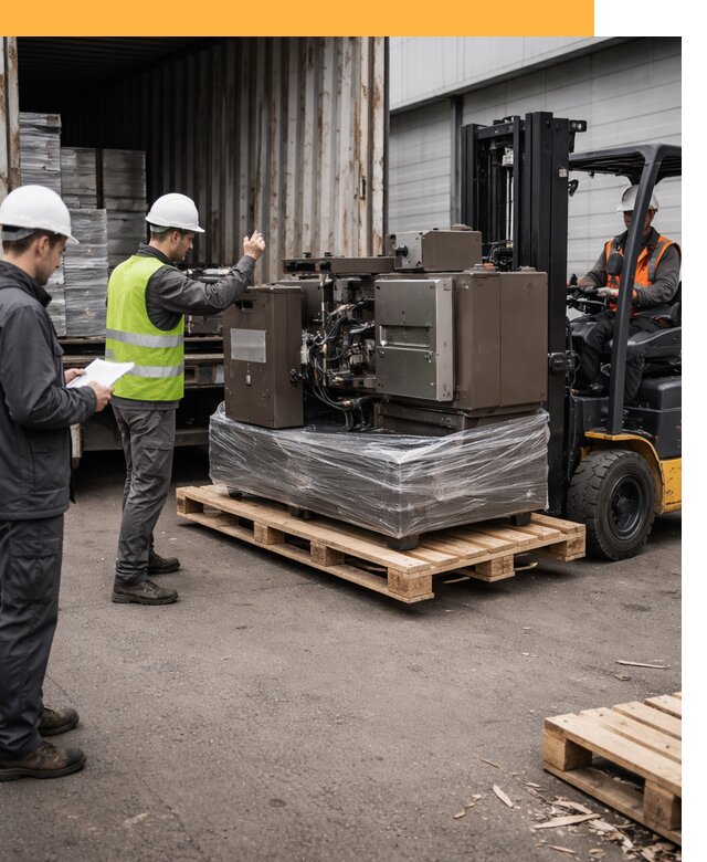 Доставка промышленного оборудования из Европы от 46157