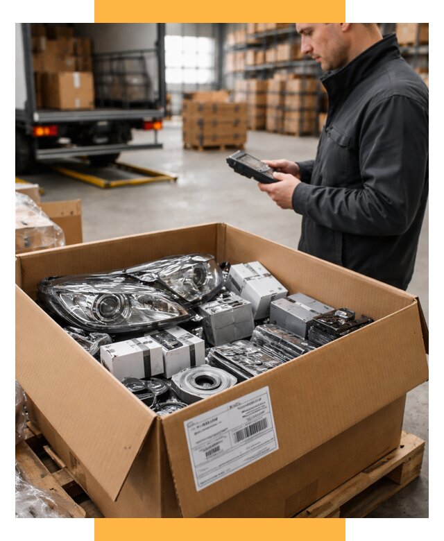 Доставка автозапчастей из Европы под ключ от 12821 р. | СетСервис-Нжр