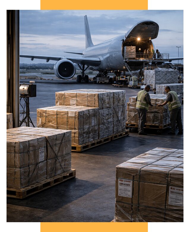 Авиадоставка из ОАЭ от 564 р., быстрые рейсы СетСервис-Нжр