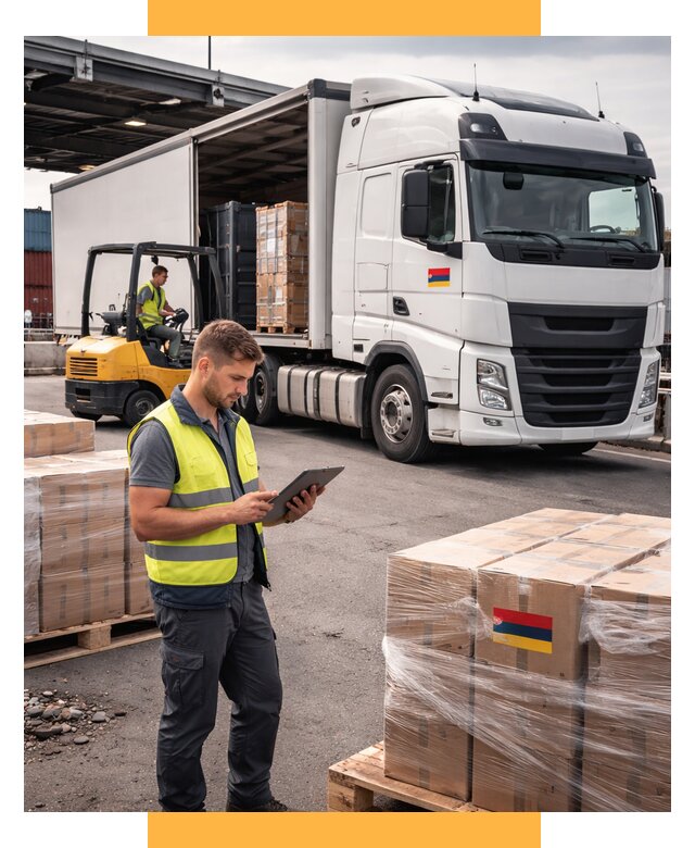 Автоперевозки из Армении от 97442 р. — услуги СетСервис-Нжр