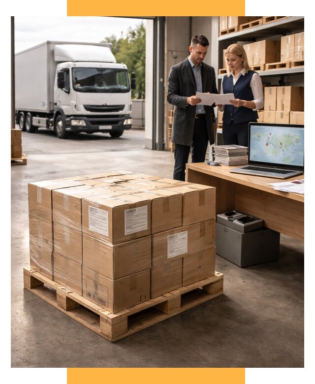 Доставка грузов в Европу от 7693 р. — логистика СетСервис-Нжр