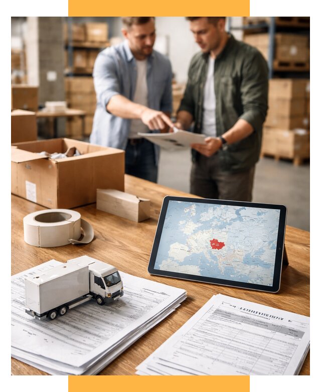 Доставка грузов в Чехию от 35900 р. - логистика СетСервис-Нжр