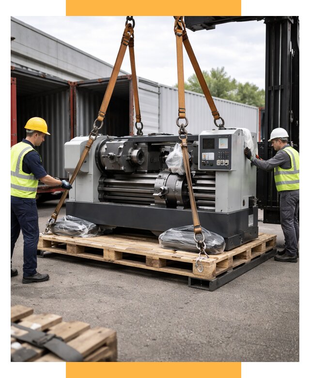 Перевозка станков и таможня от 61542 р. | СетСервис-Нжр логистика