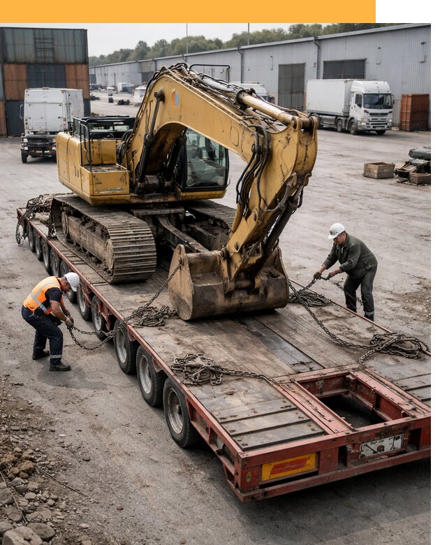 Перевозка спецтехники по России и миру от 46157 руб