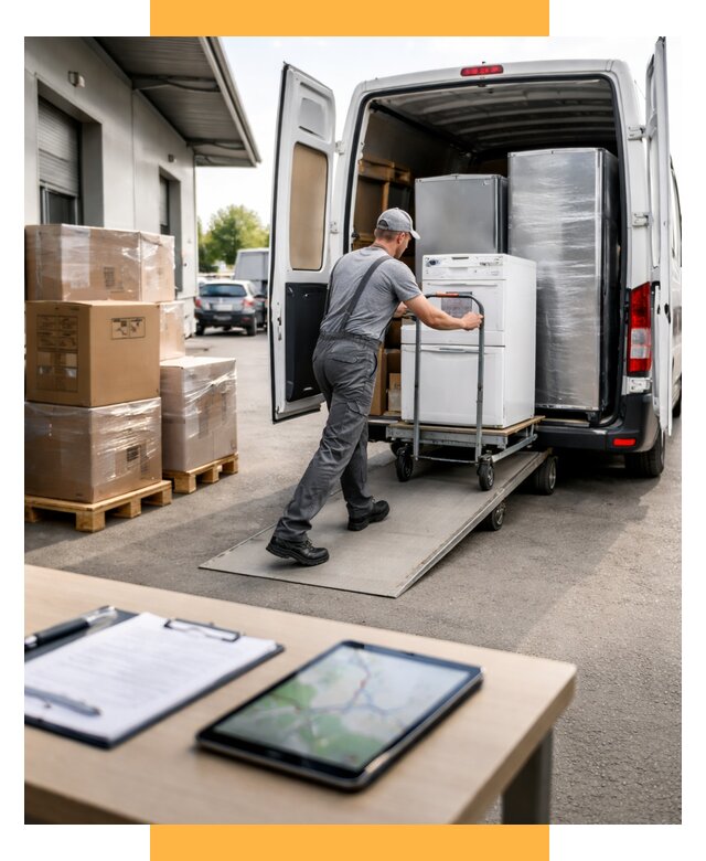 Перевозка бытовой техники от 6667 р. - логистика СетСервис-Нжр