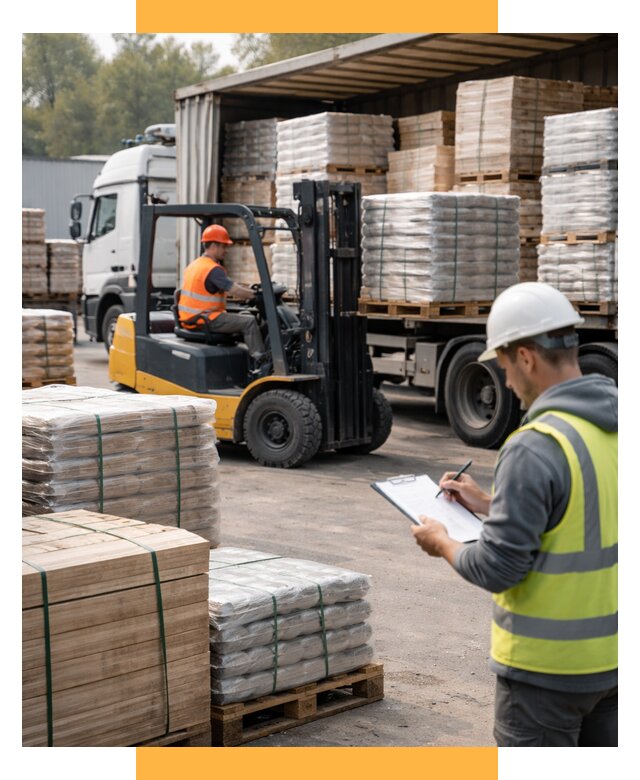 Перевозка строительных материалов от 5641 р. | СетСервис-Нжр