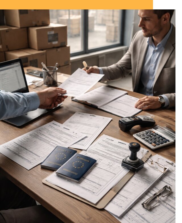 Таможенное оформление грузов из Европы от 8718 руб