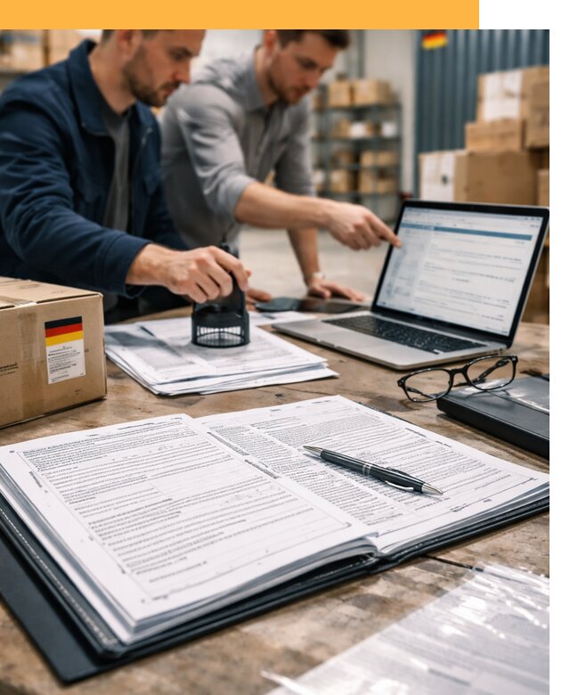 Таможенное оформление грузов из Германии от 9231 руб.