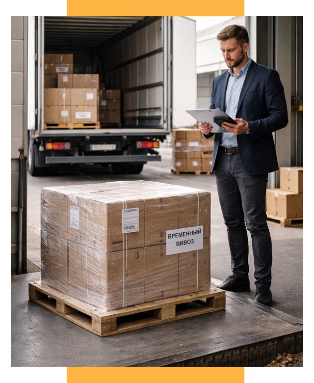 Временный вывоз товаров под ключ от 8206 р. | СетСервис-Нжр