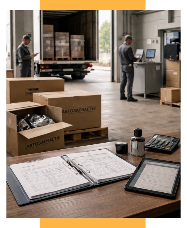 Таможенное оформление автозапчастей под ключ от 8718 р., СетСервис-Нжр