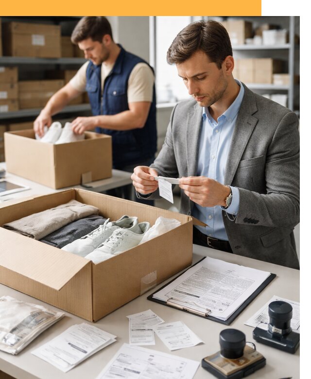 Таможенное оформление одежды и обуви по выгодной цене от 6667 руб