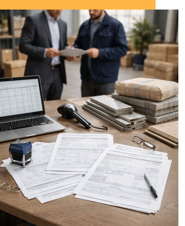 Таможенное оформление строительных материалов от 8718 руб.