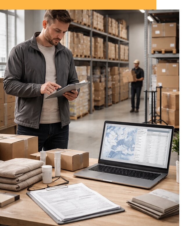 Закупка товаров в Европе под ключ: доставка, таможня от 7693 руб