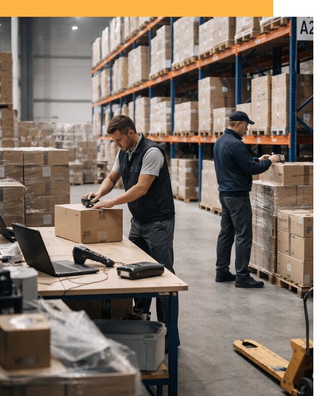 Склад консолидации в Европе: хранение, сортировка от 6667